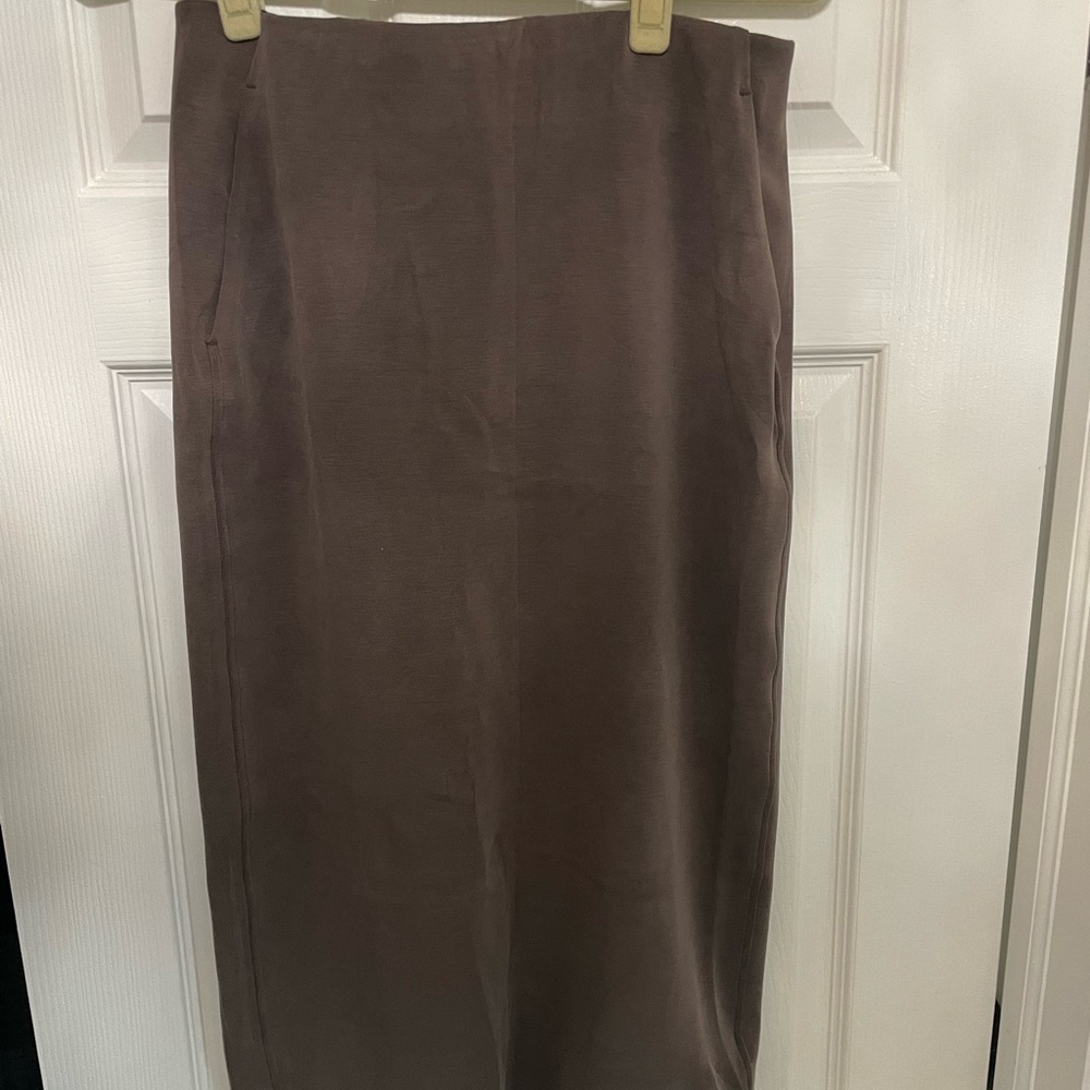 Lululemon Softstreme Brown Pencil Skirt